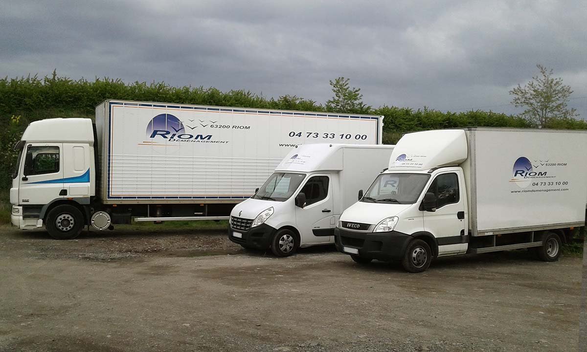 camion de déménagement d'entreprise Puy-de-Dôme